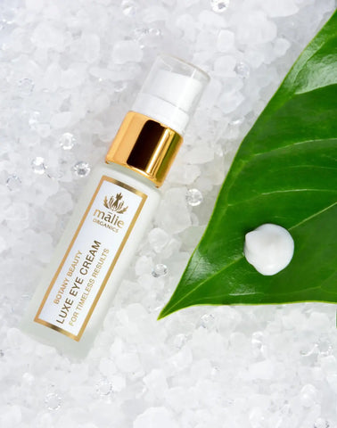 luxury botanical organic eye cream made from natural ingredients
