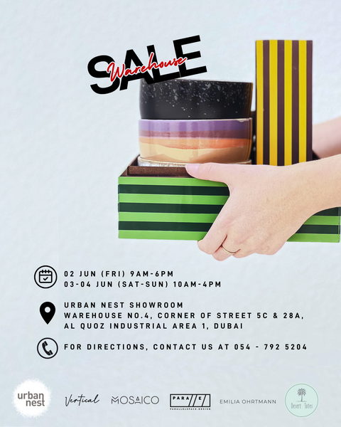 Urban Nest big warehouse sale details