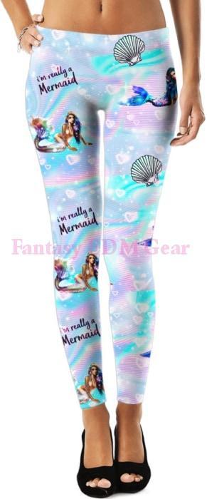 mermaid gym leggings