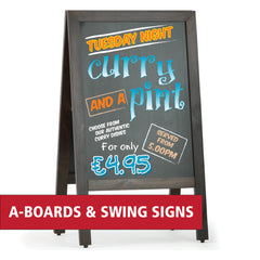 A-boards and Swing Signs