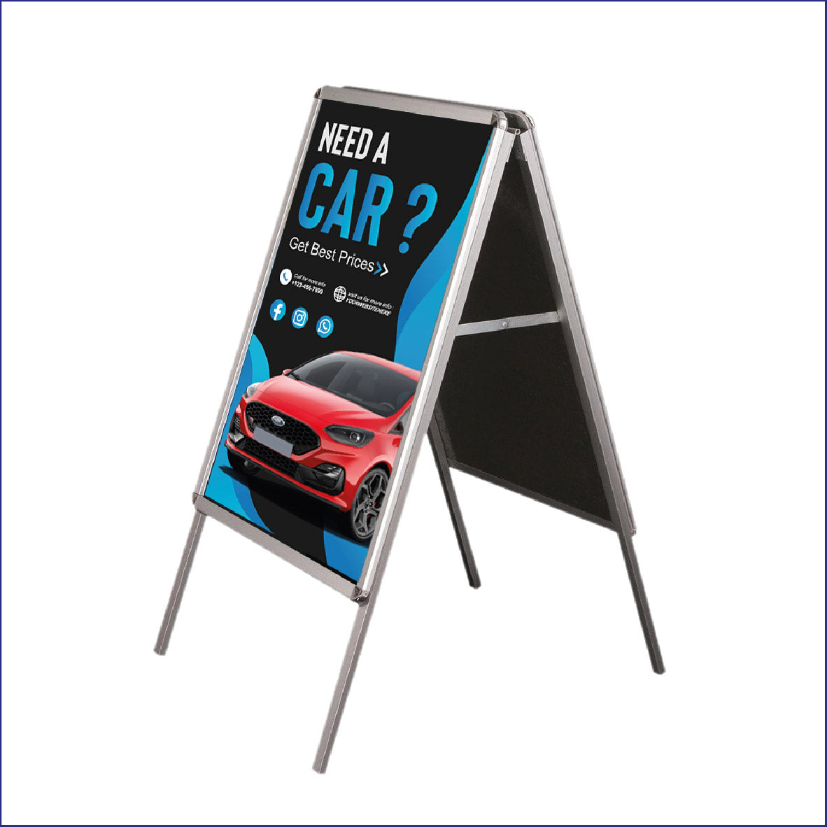 A-Frames for Car dealership showrooms