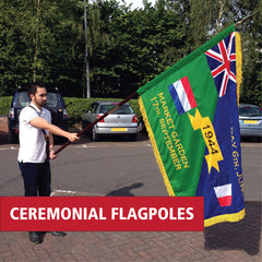 Ceremonial Flags and Flagpoles