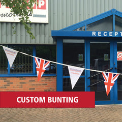 Custom printed bunting