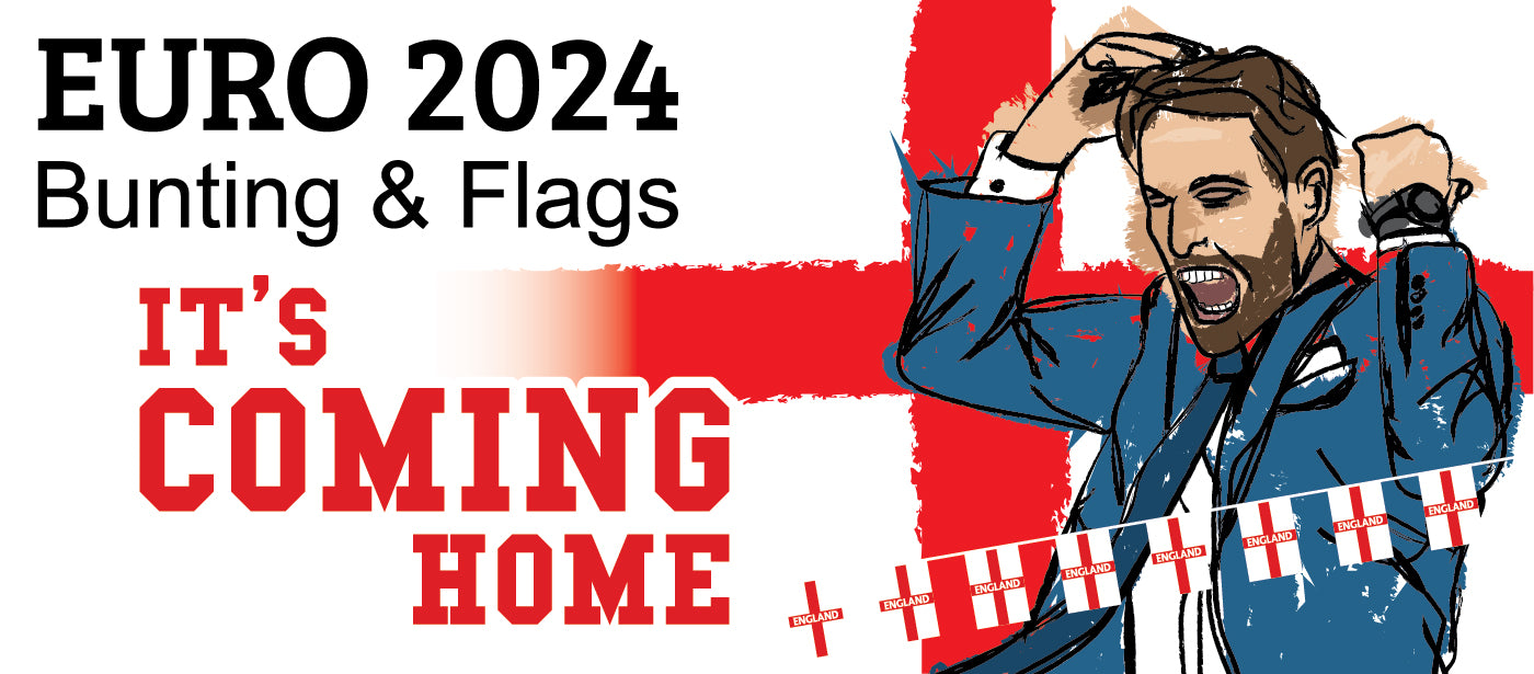 Bunting and Flags for Euro 2024