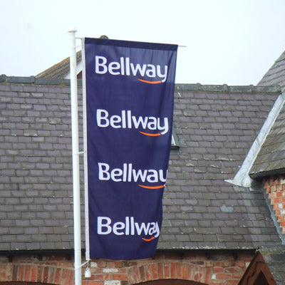 Flags, Banners and Flagpoles for House builders and the construction industry