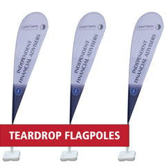 Teardrop Flags and Flagpoles