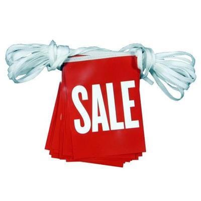 Bunting and Flags to promote your sale