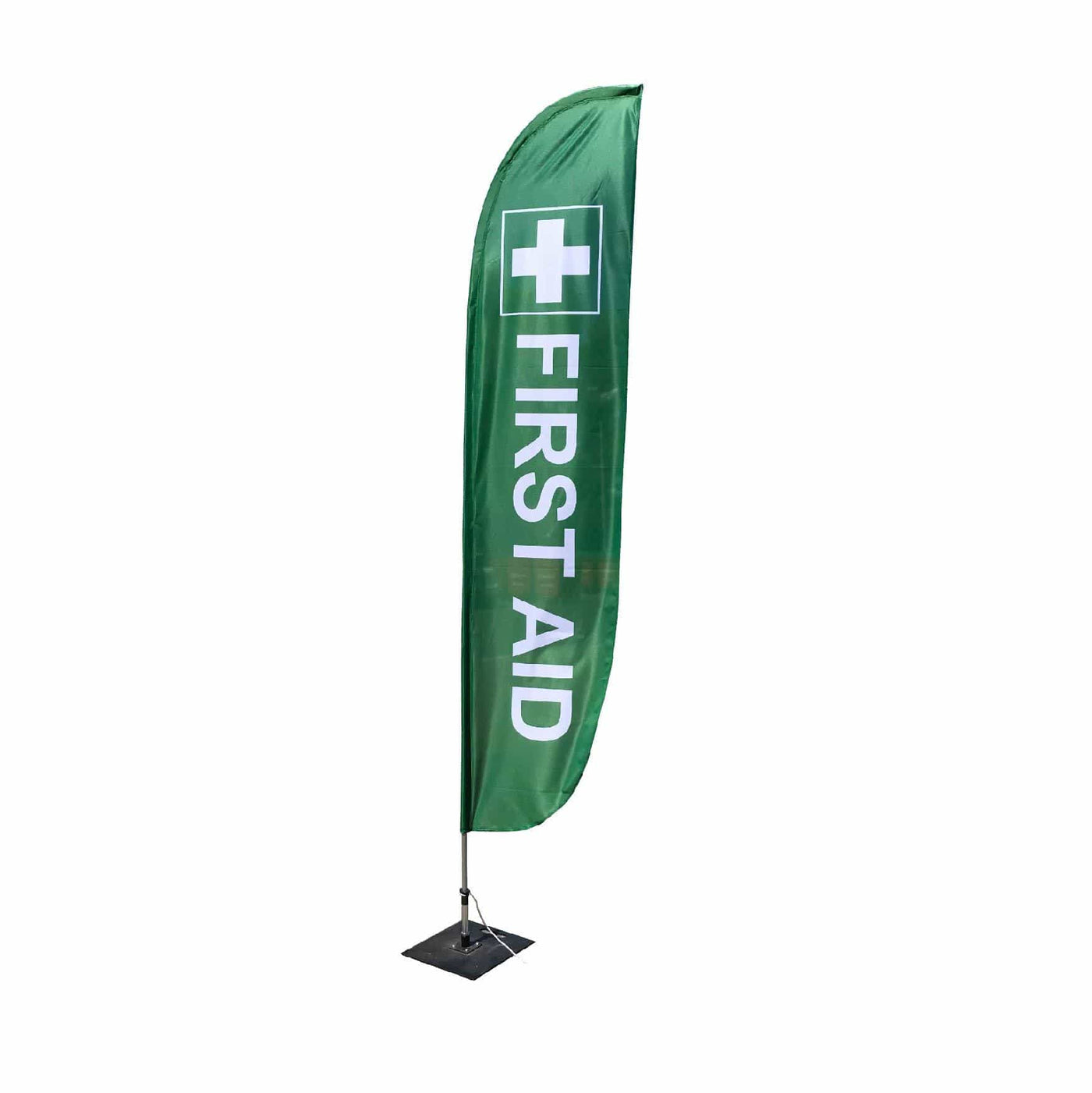 Medium Feather Flag with 7kg Base - Flags and Flagpoles