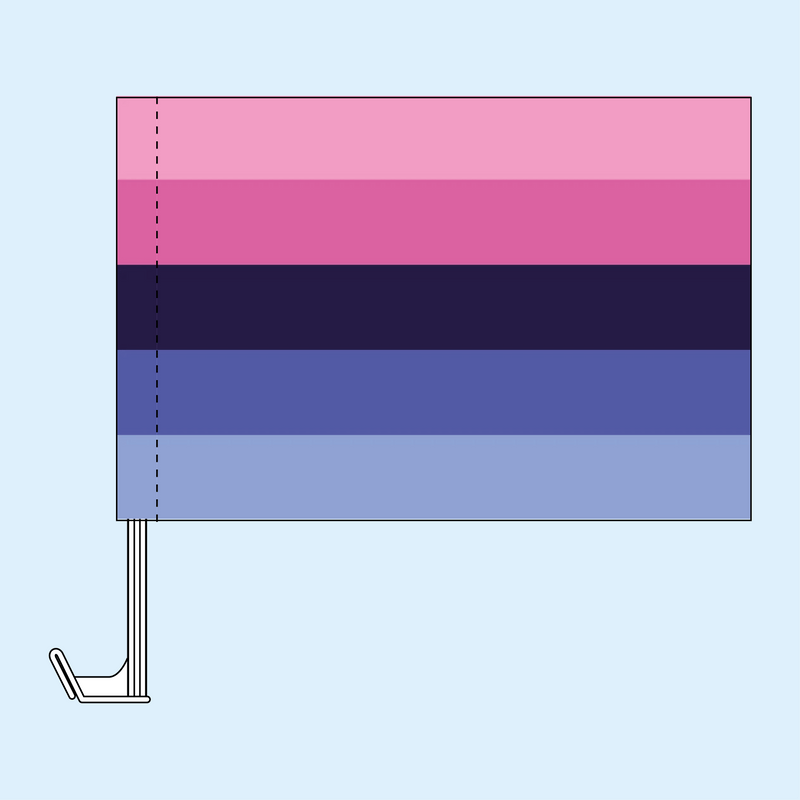 Omnisexual Pride Car Flag Flags And Flagpoles 1627