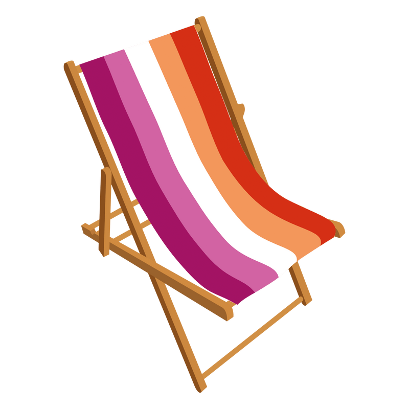 Pansexual Pride Deckchair Flags And Flagpoles