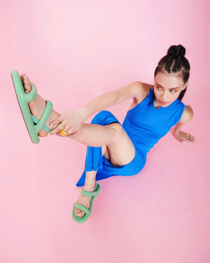 Free Platform in Beige – Melissa Shoes