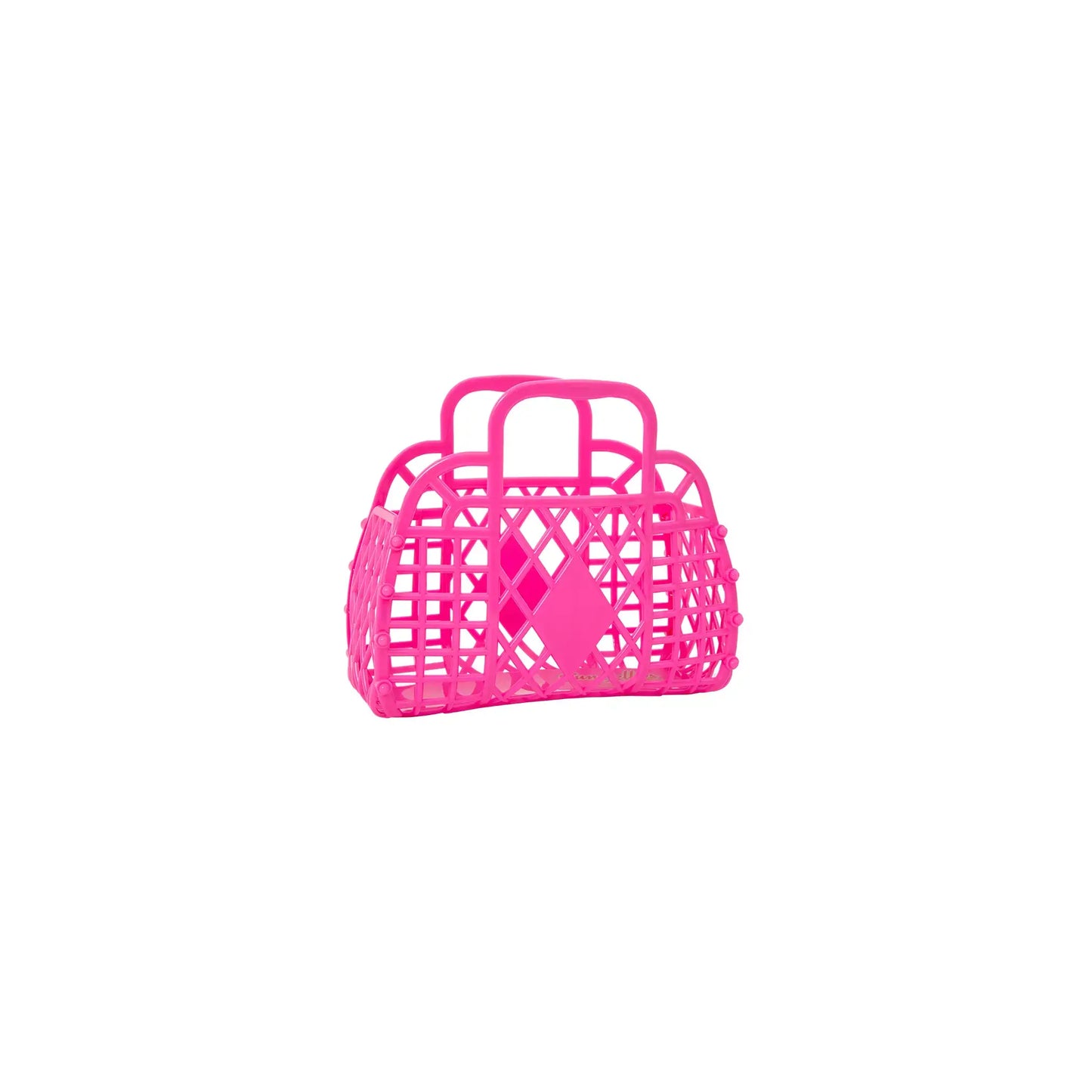 Mini Basket Bag - Cherry Blossom Pink – littlenoteshop