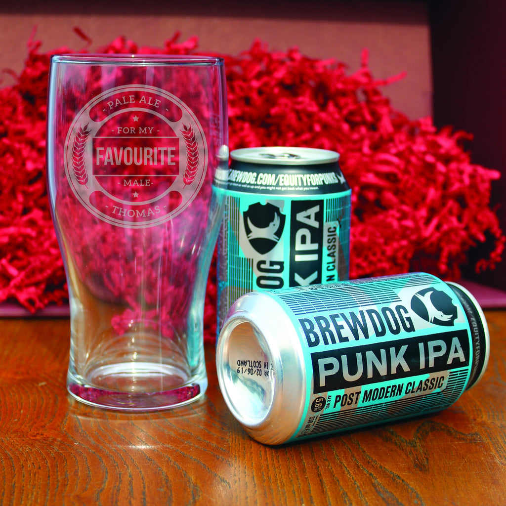 Personalised Pale Ale Brewdog Punk Ipa Gift Set