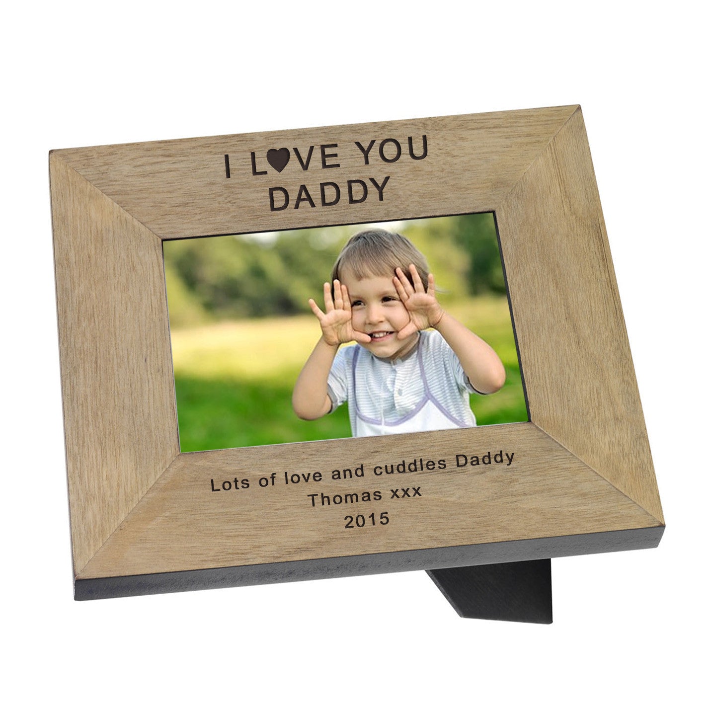 I Love You Daddy Wooden Frame 4x6 6x4 Picture Frames