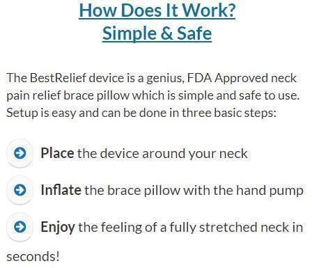 Neck Pain - Relief - Air Cervical Soft Neck Brace Device