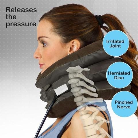 Neck Pain - Relief - Air Cervical Soft Neck Brace Device