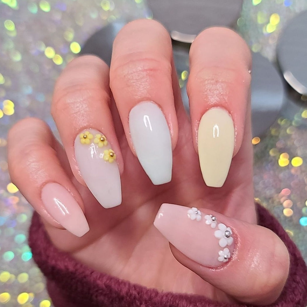 NAIL CRYSTALS - 3D FLOWERS (bold)