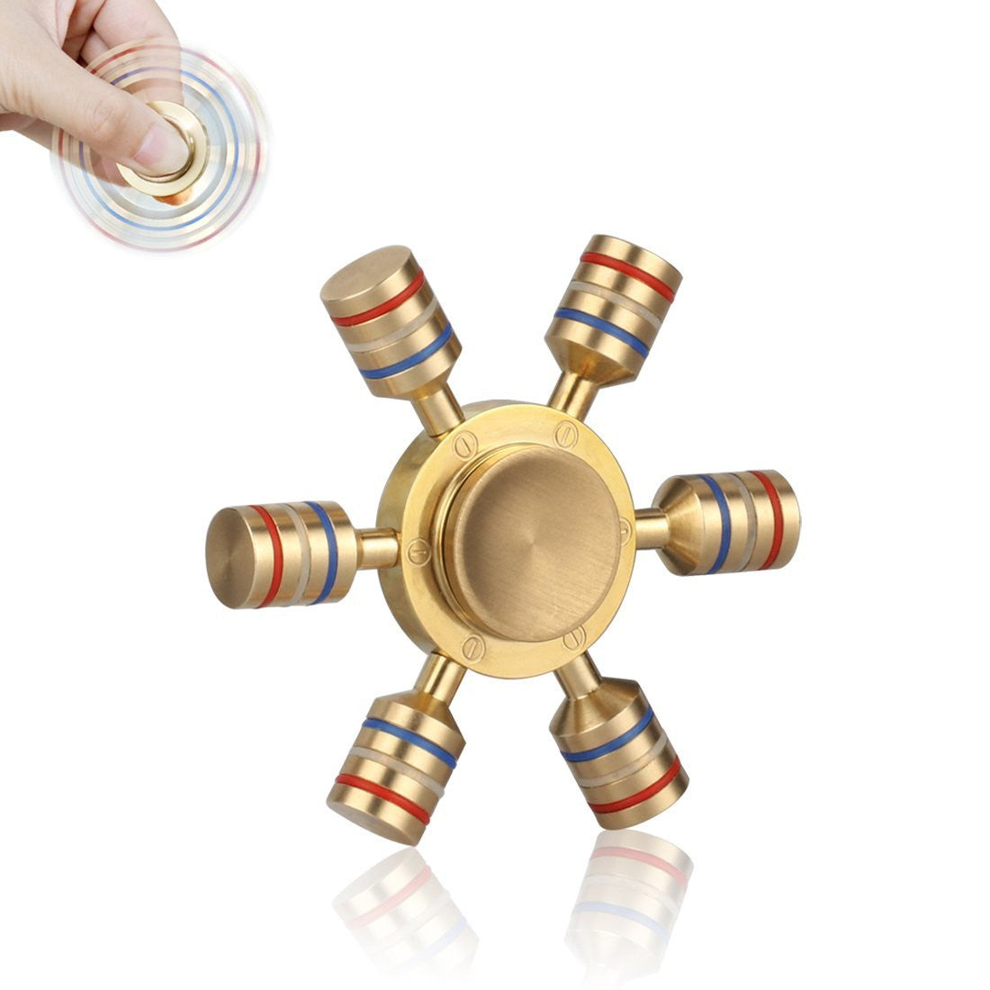 brass spinner toy