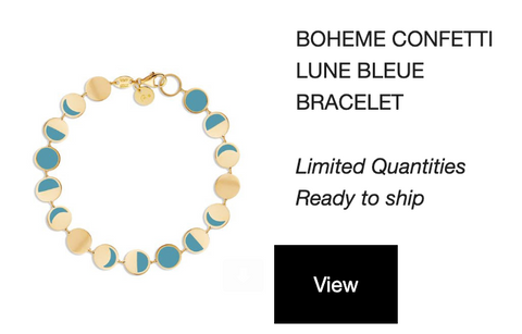 Boheme Confetti Luen Blue Bracelet