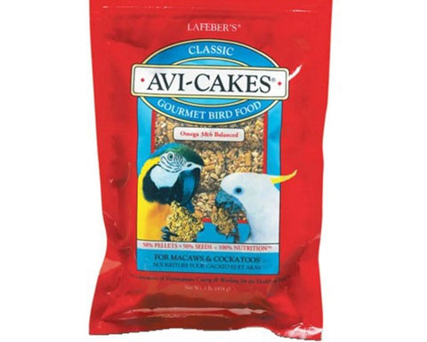 Lafeber's® Avi-Cakes for Cockatoos & Macaws - 1 Lbs