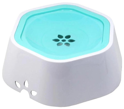everspill 2 in 1 food and anti-spill water pet bowl 