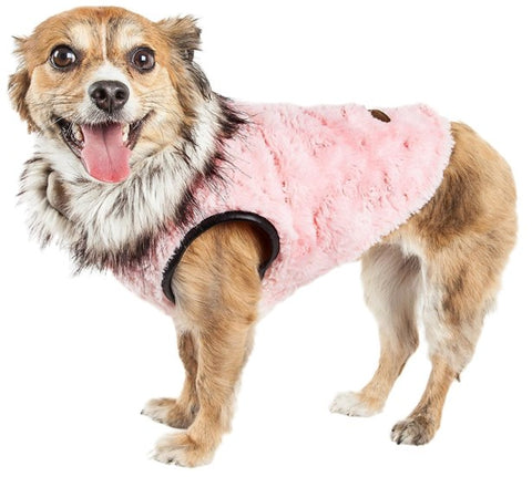 pet-life-pinkachew-fashion-fur-dog-coat