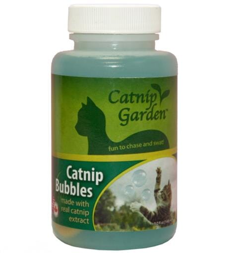 Multipet Catnip Garden Cat Bubbles with Catnip Extract - 5 Oz