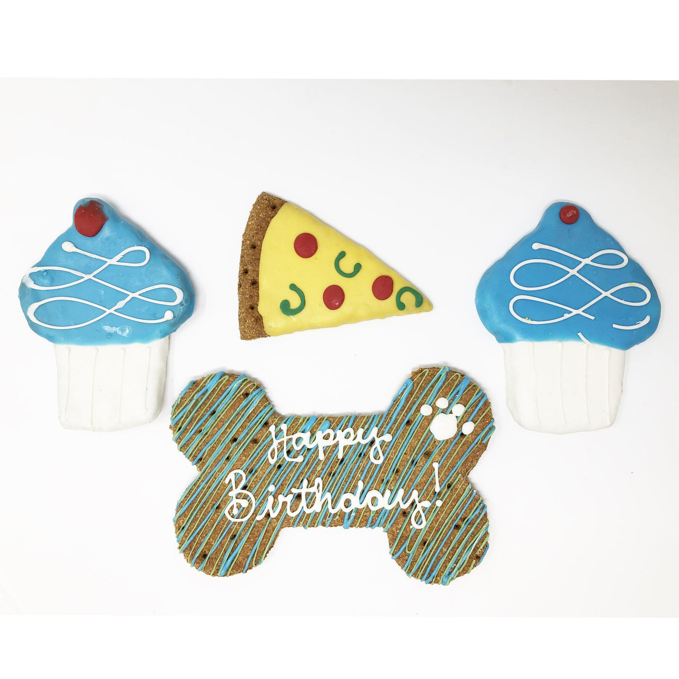 Pet Life 6 Piece 'Happy Birthday' Dog Biscuits and Treats