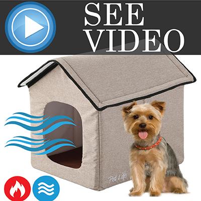 dog house with cooling system