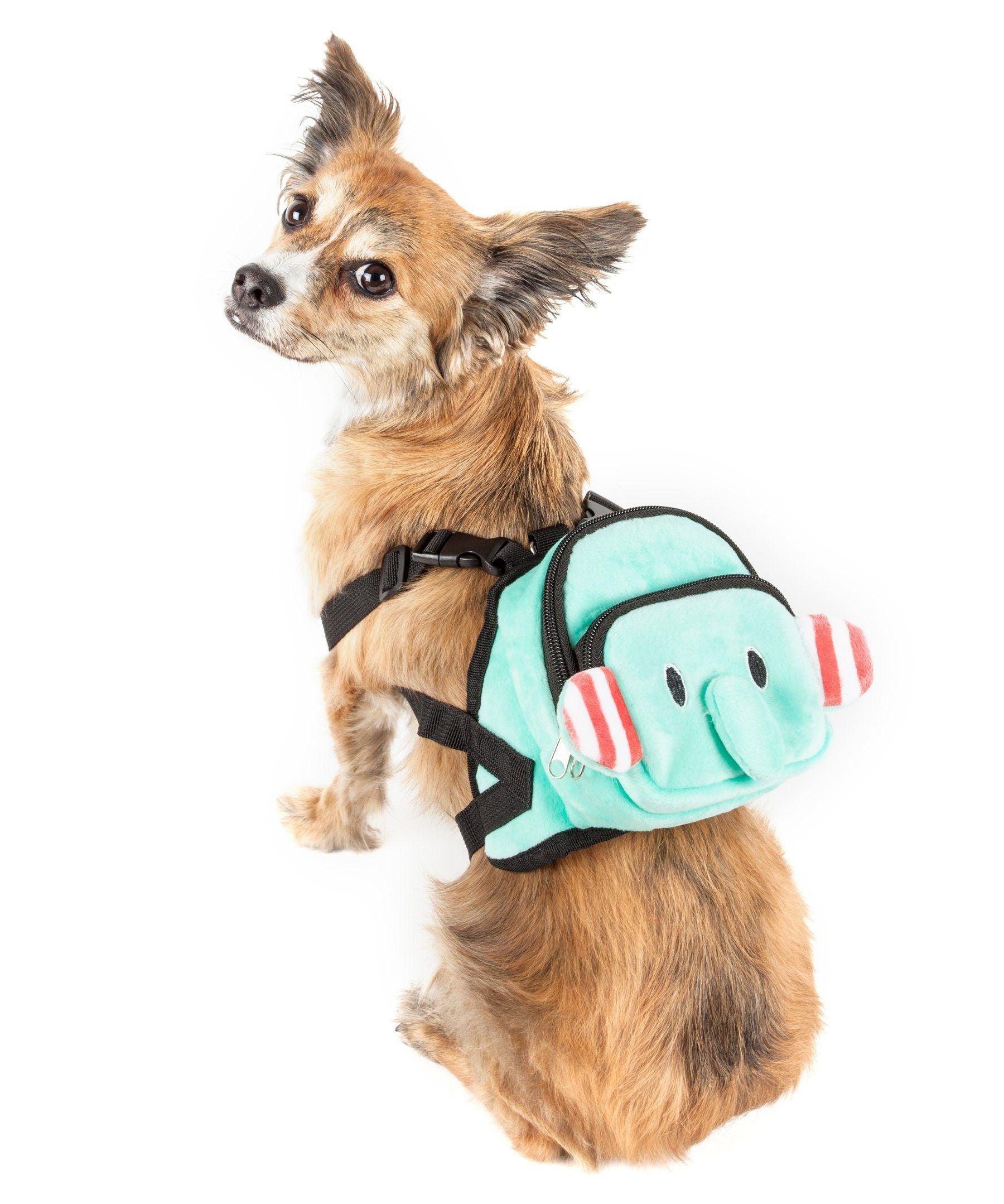 small dog harness backpack