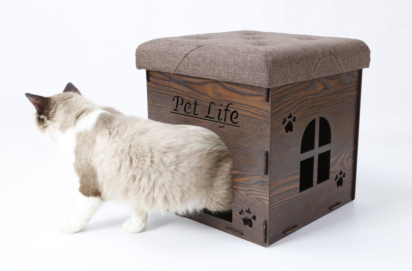 Pet Life ® 'Kitty Kallapse' Collapsible Folding Kitty Cat House Tree