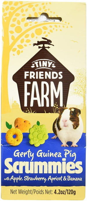 Supreme Pet Foods Tiny Friends Farm Gerty Guinea Pig Scrummies Small Animal Treats - 4....