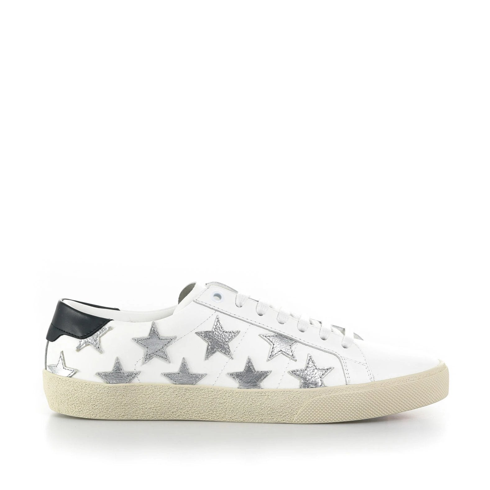 st laurent white sneakers