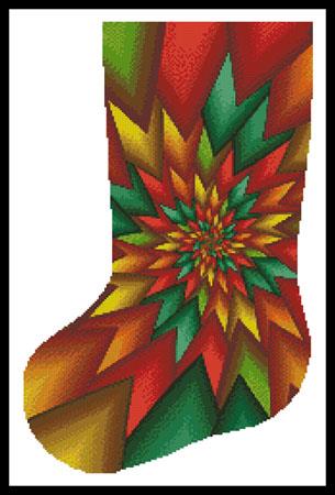 All Charts A Z Tagged Christmas Stocking Half Moon - 