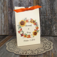 Fall Wedding Favors