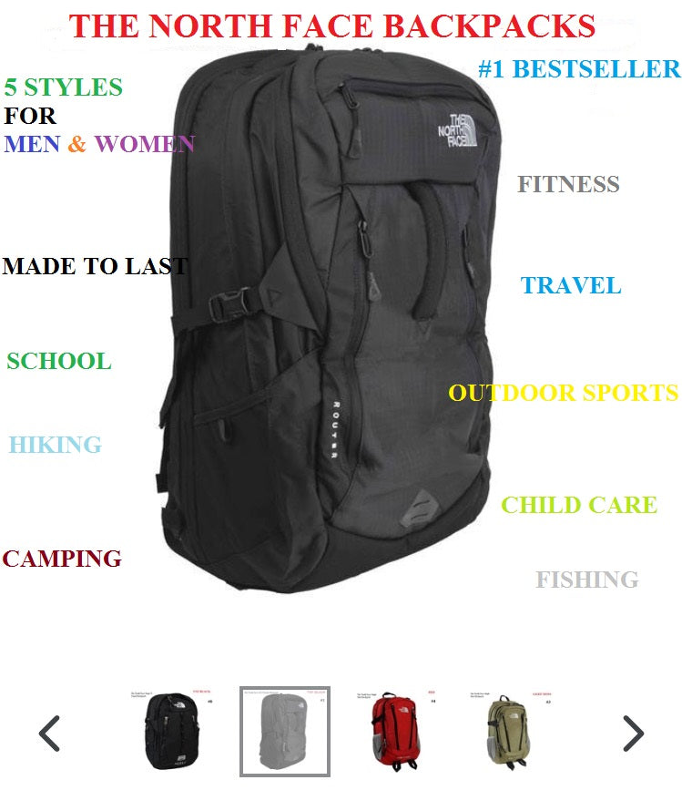 northface backpack for men