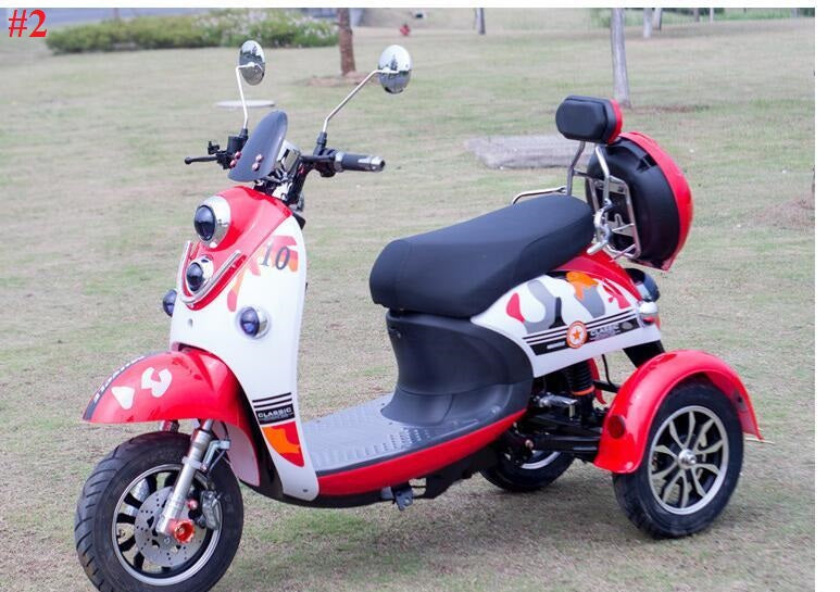 Download Scooter Bike 3 Wheels PNG