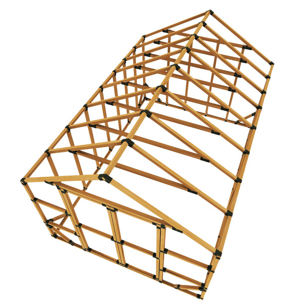 10x16 standard storage shed kit - e-z frame structures