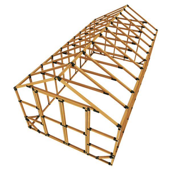 10x20 standard greenhouse kit - e-z frame structures