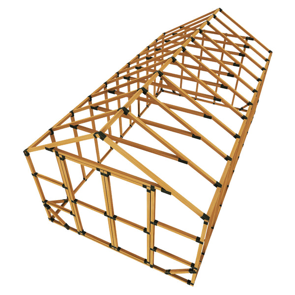 10X20 Standard Greenhouse Kit - E-Z Frame Structures