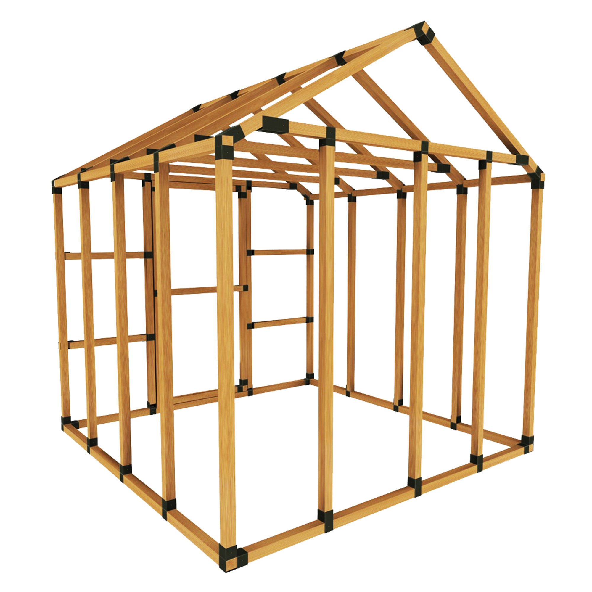 8x8 Basic Greenhouse Kit E Z Frame Structures