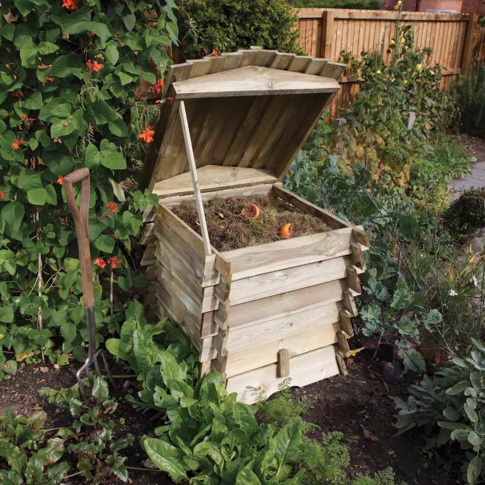 Rowlinson Beehive Wooden Composter Garden Beds And More