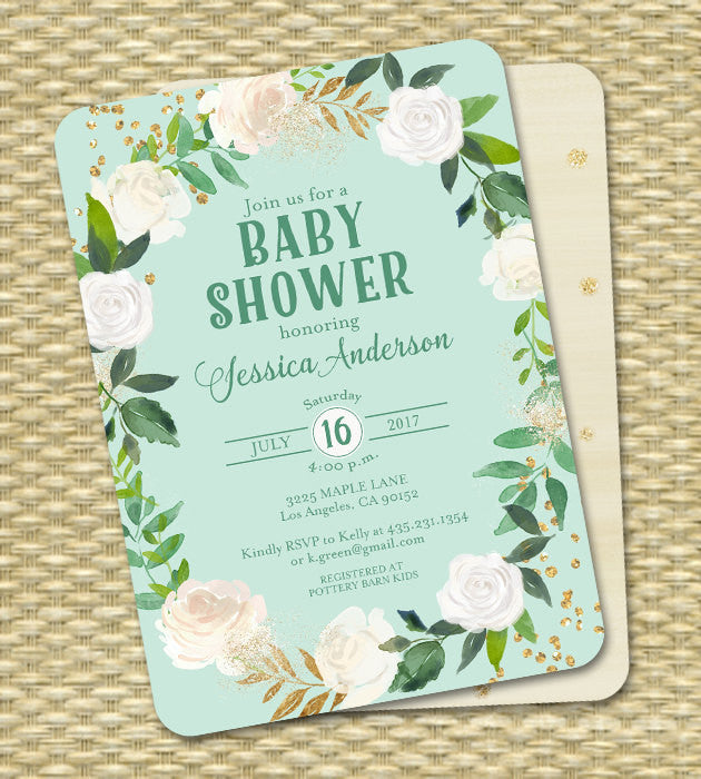 minted baby shower invitations