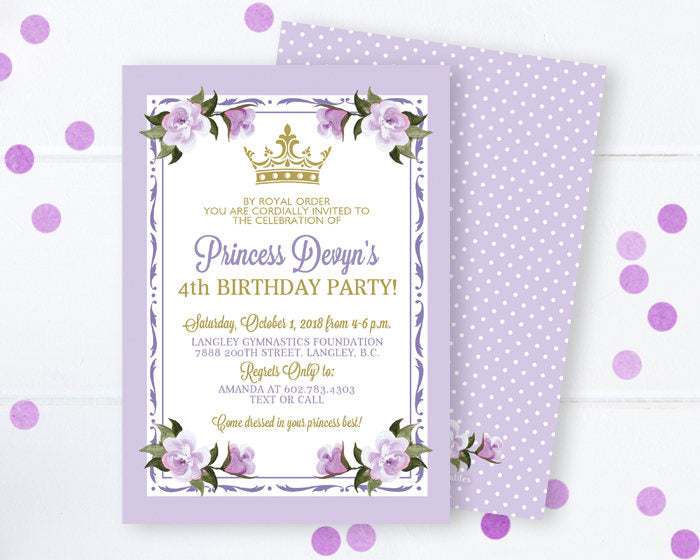 order birthday invitations