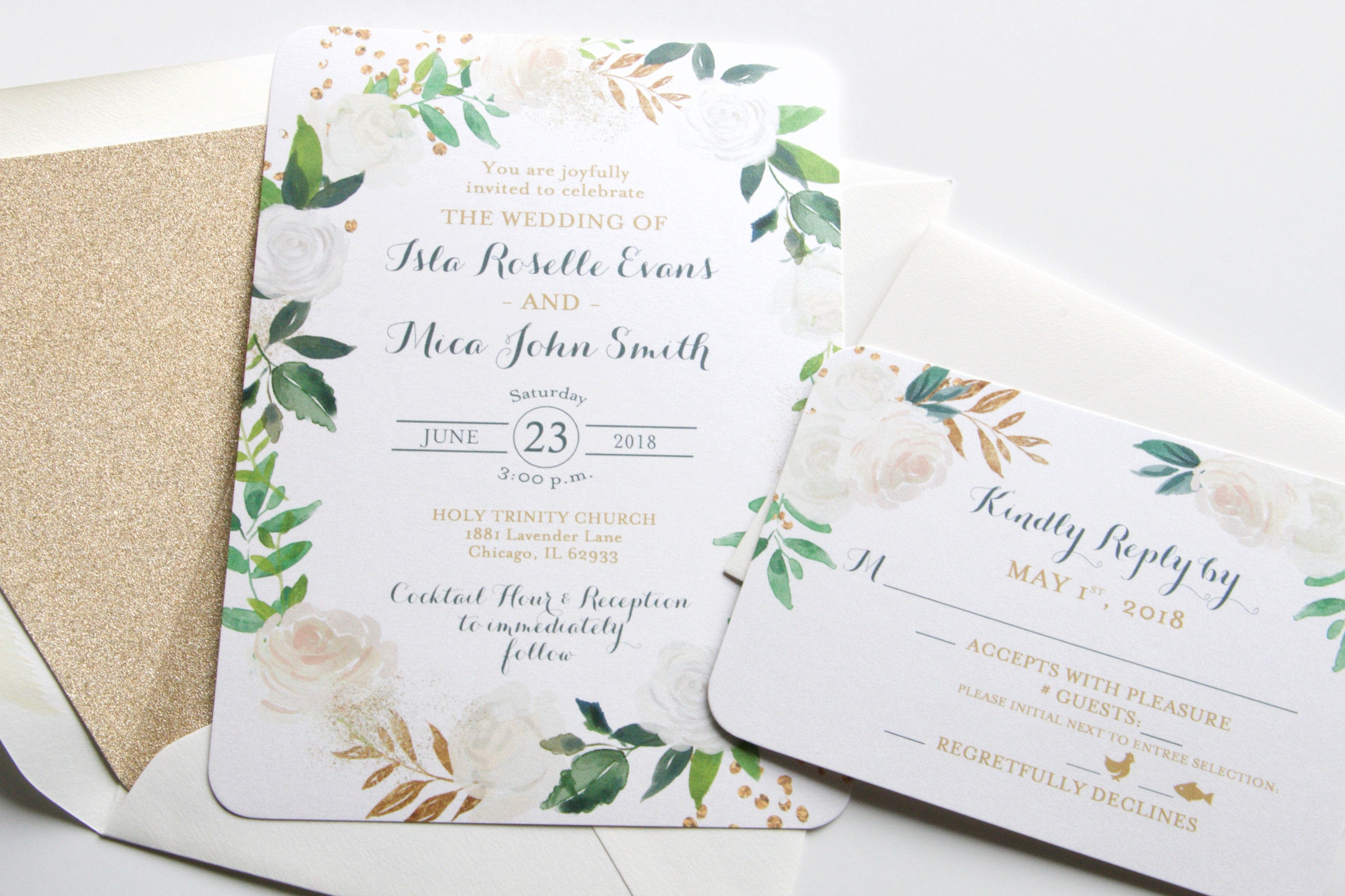 wedding invitation suite packages