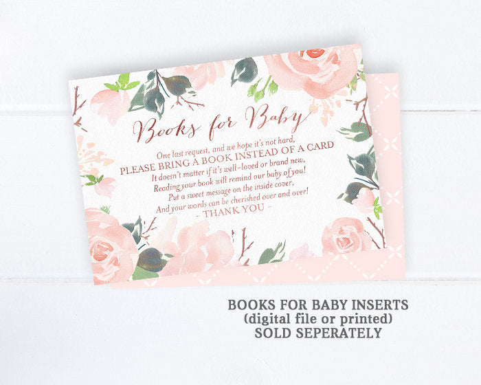 baby in bloom invitations