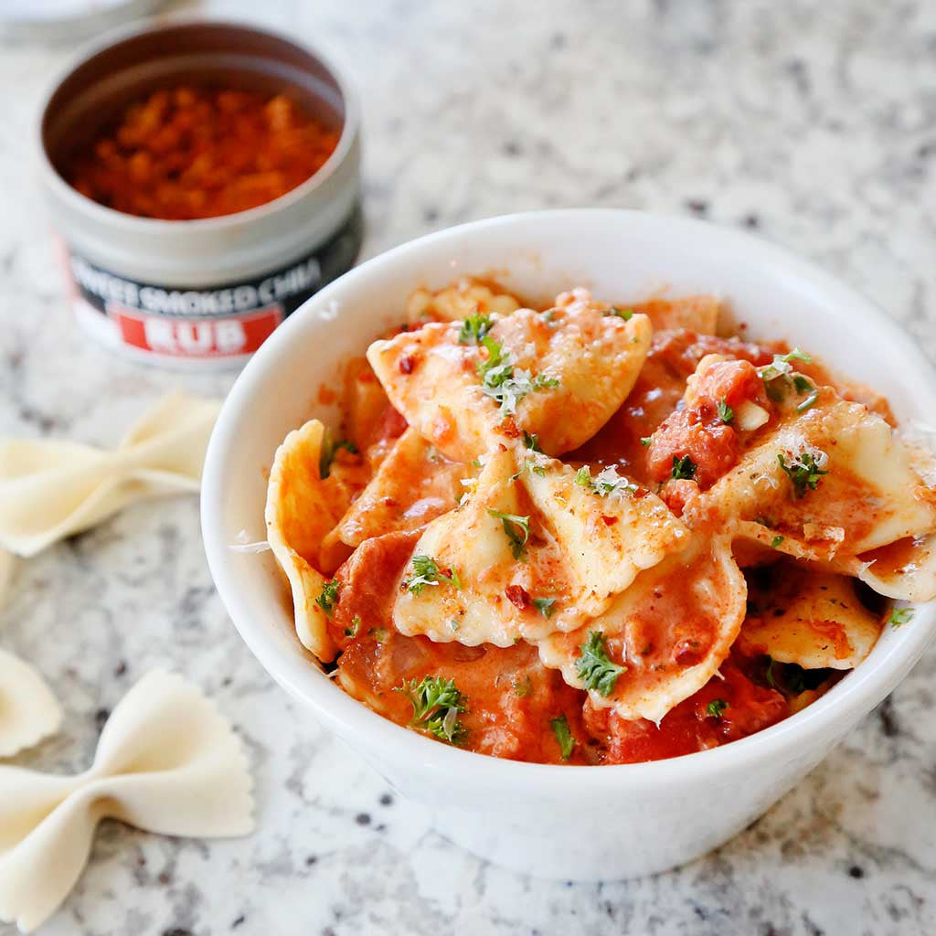 Pasta with Vodka Cream Sauce | Olivelle The Art of Flavor®
