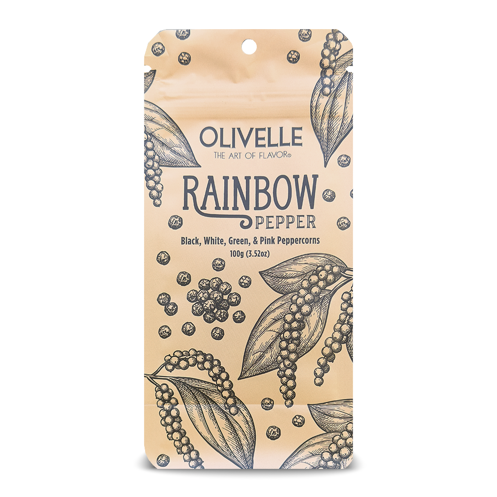 Olivelle Spice Grinders - Glass Grinder w/ Adjustable Ceramic Mill