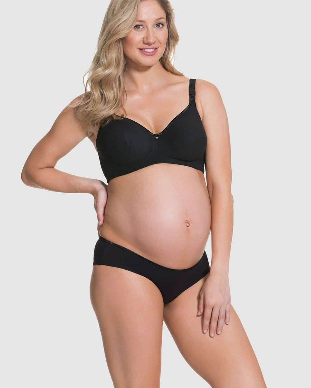 Cake Maternity Croissant Seamless Flexi Wire Nursing Bra - Black – Big  Girls Don't Cry (Anymore)