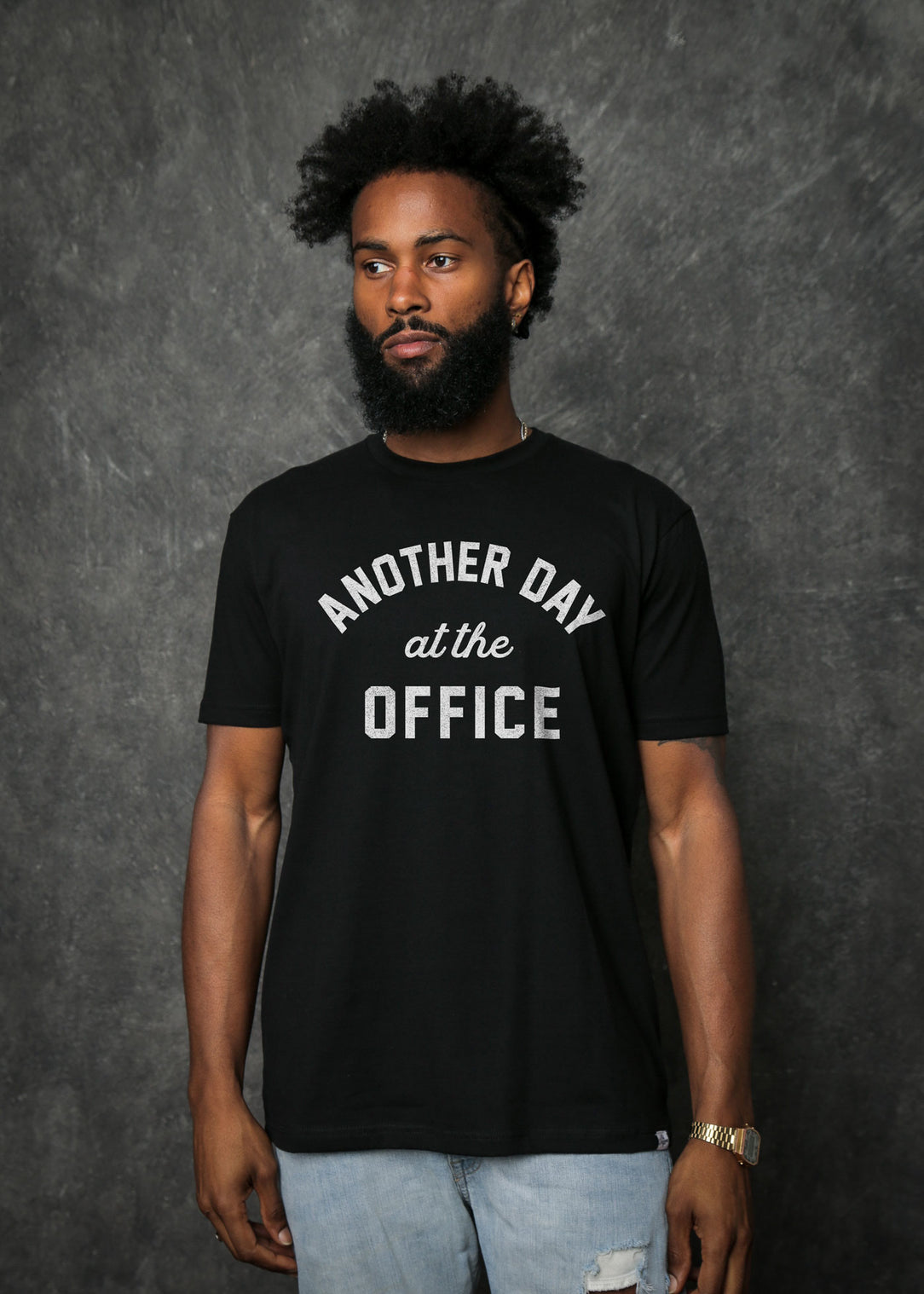 Another Day at the Office Men's Black T-Shirt — Kid Dangerous